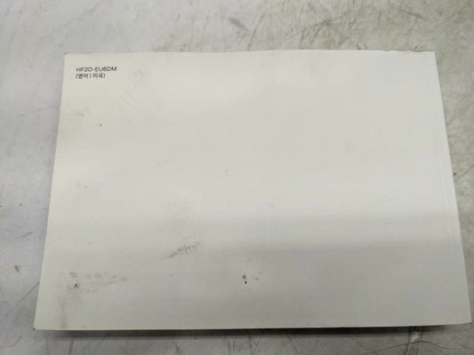 2017 Hyundai Elantra Owners Manual only HF2O-EU6DM OEM - Alshned Auto Parts