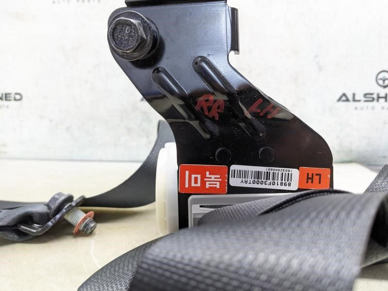 2017-2020 Hyundai Elantra Rear Left Seat Belt w/ Retractor 89810-F3000-TRY OEM - Alshned Auto Parts