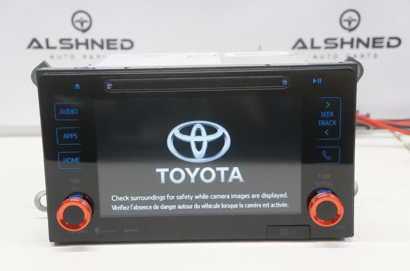 16-2018 Toyota Tacoma Navigation CD Radio Receiver Screen 510365 OEM 86100-04163 - Alshned Auto Parts