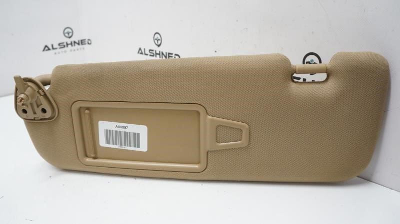 *READ* 2011-2015 Hyundai Sonata Driver Left Sun Visor Beige 85201-3Q020-TX OEM - Alshned Auto Parts