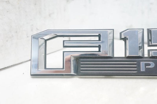 15-20 Ford F150 Front Fender Emblem "F-150 Platinum" FL3Z-16720-G OEM - Alshned Auto Parts