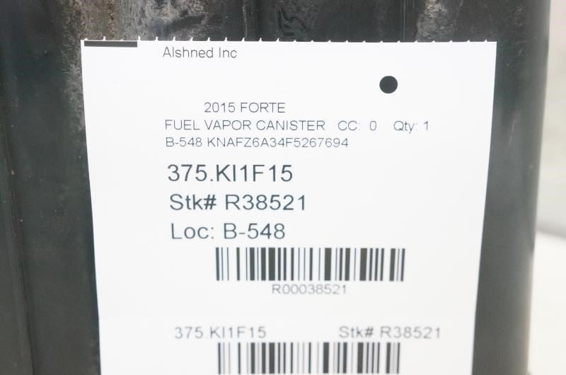 2014-2018 Kia Forte Fuel Vapor Evaporator Emission Canister 314103X400 OEM - Alshned Auto Parts