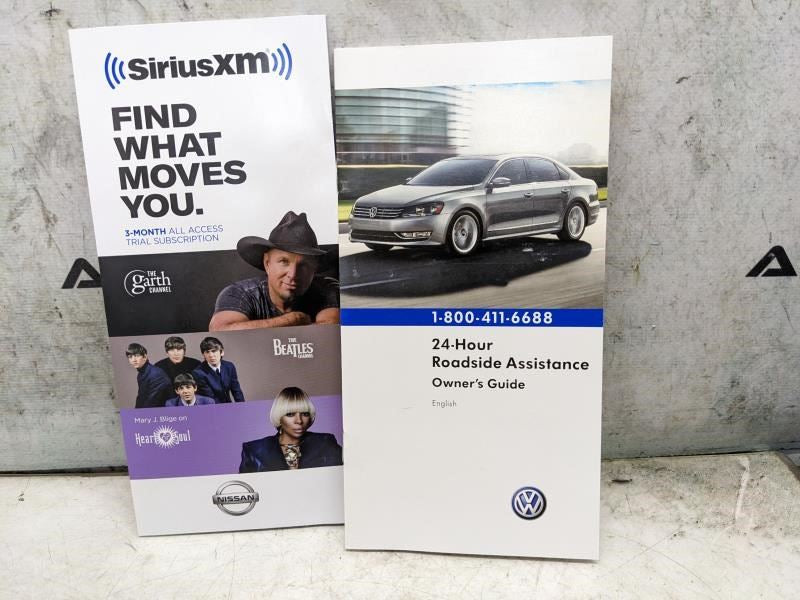 2015 Volkswagen Jetta U.S. Edition Owners Manual Set with Case 1525U1JT623 OEM - Alshned Auto Parts