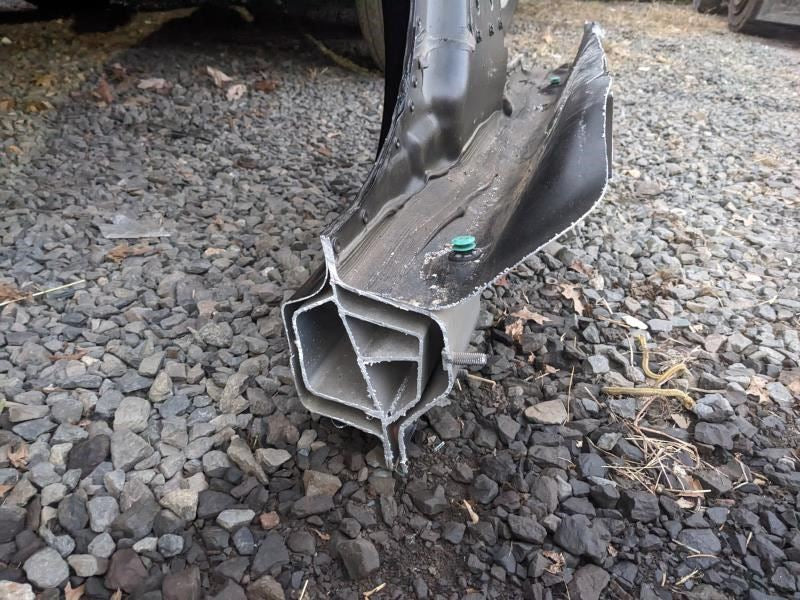 2015-2020 Ford F150 SuperCrew Cab Right Side Center Pillar FL3Z-16211A10-A OEM - Alshned Auto Parts