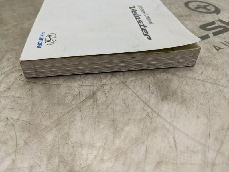 2015 Hyundai Veloster Owners Manual only F2V0-EU45A OEM - Alshned Auto Parts