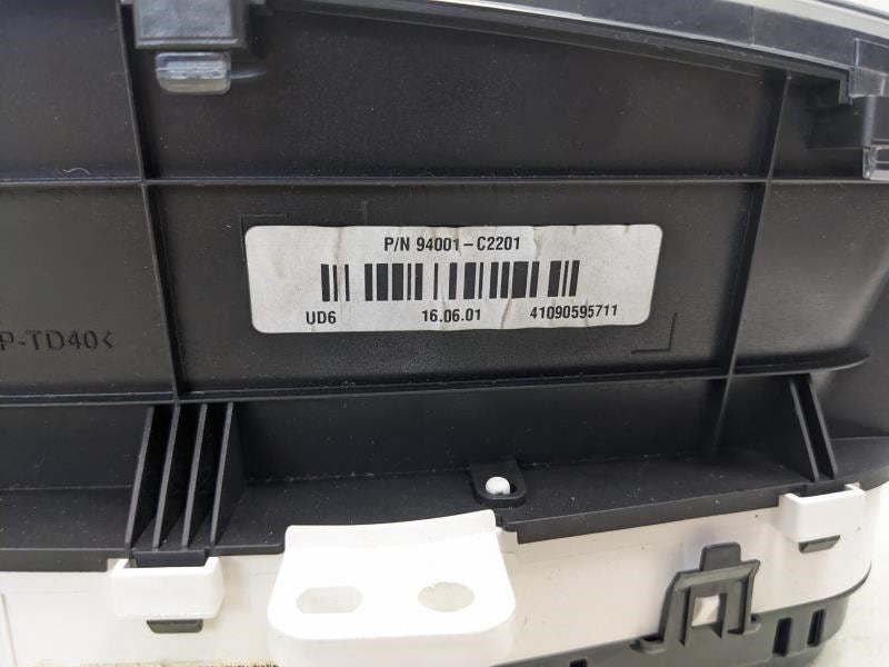 17 Hyundai Sonata Speed. Gauge Instrument Cluster 91K ml 94001-C2201 OEM *ReaD* - Alshned Auto Parts