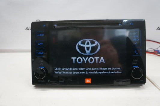 2016-2019 Toyota Tacoma JBL Navigation Radio Display Receiver 86100-04173 OEM - Alshned Auto Parts