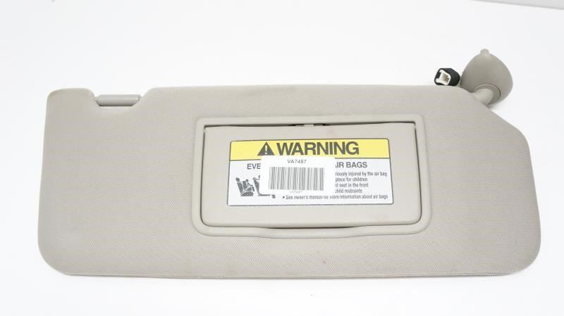 2009-2011 Acura TSX Passenger Right Side Sun Visor (Gray) OEM 83230-TL2-A02ZA - Alshned Auto Parts