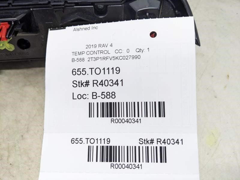 2019-2023 Toyota RAV4 AC Heater Temperature Climate Control 55900-0R190 OEM - Alshned Auto Parts