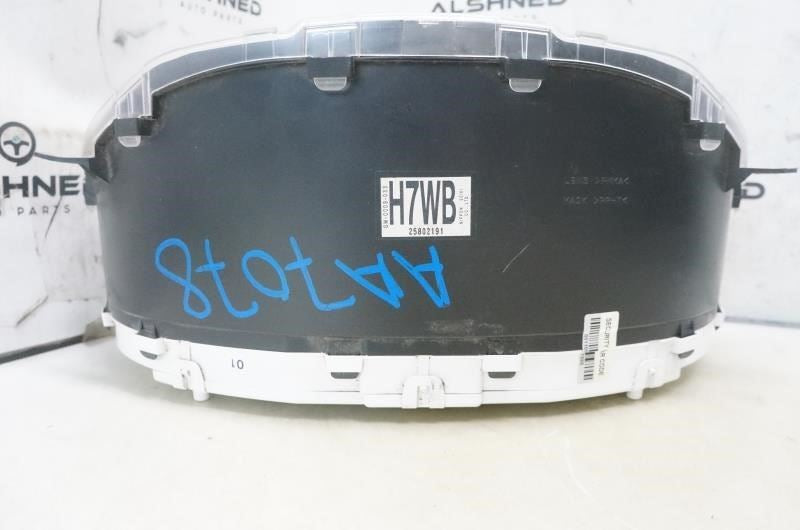 2008 Chevrolet Corvette Speedometer Instrument Cluster Mile Unknown 25802190 OEM - Alshned Auto Parts