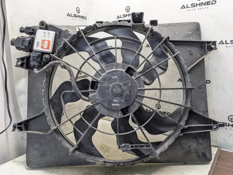 2014-2015 Kia Optima 2.4L LH Radiator Cooling Fan Motor Assembly 25380-2T500 OEM - Alshned Auto Parts