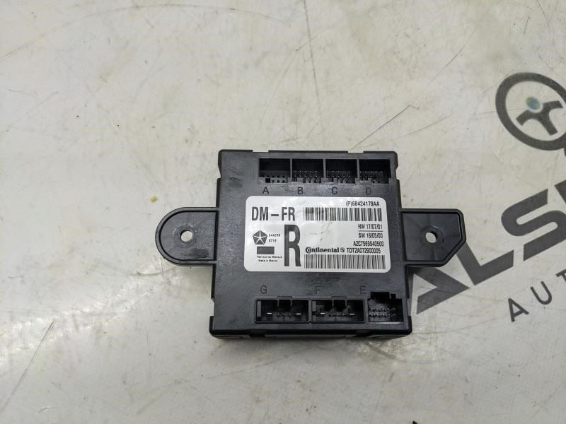 2019-2020 Ram 1500 Laramie Front Right Door Module 68424178AA OEM - Alshned Auto Parts