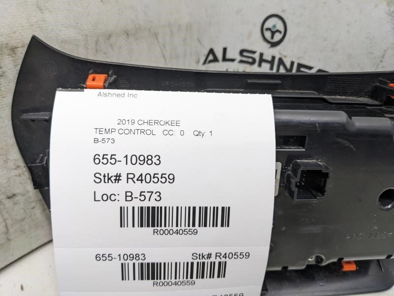 2019-23 Jeep Cherokee Radio AC Heater Temperature Climate Control 68285942AD OEM - Alshned Auto Parts