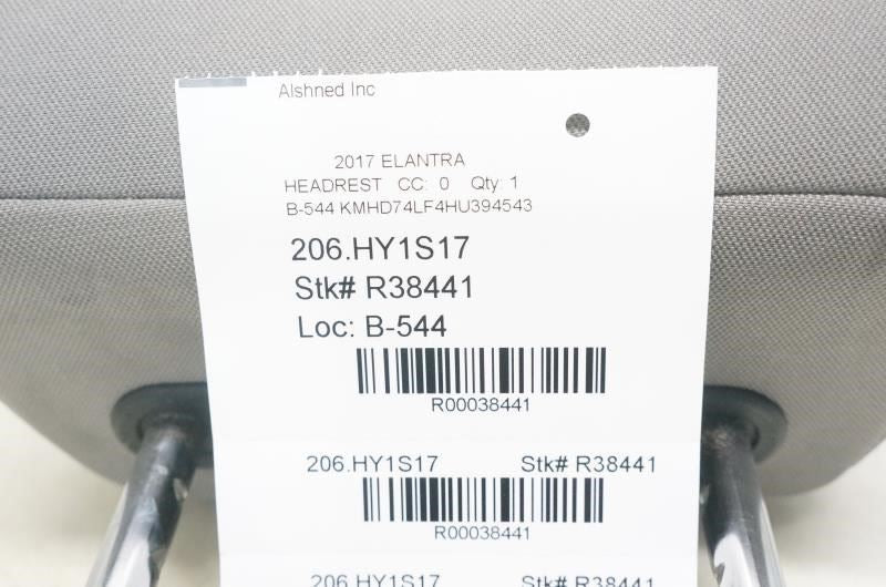 2016-18 Hyundai Elantra Front Left/Right Seat Headrest Cloth 88700-F2000-XGK OEM - Alshned Auto Parts