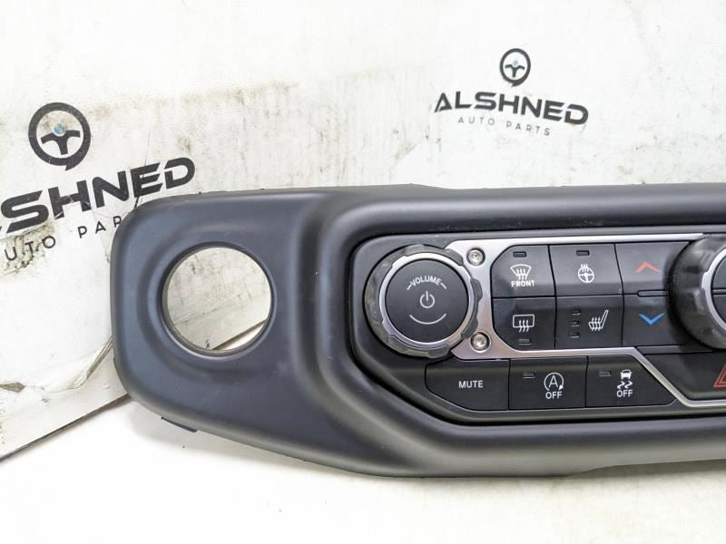 2018-20 Jeep Wrangler Radio AC Heater Temperature Climate Control 6BE26DX9AC OEM - Alshned Auto Parts