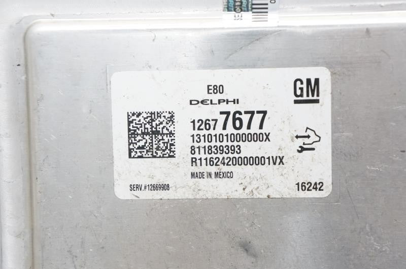 2017 Chevrolet Cruze Engine Computer Control Module ECU ECM 12677677 OEM - Alshned Auto Parts