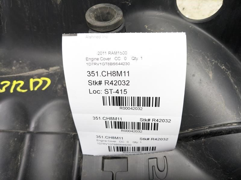 2009-2014 Ram 1500 Engine Motor Cover 68038749AC OEM - Alshned Auto Parts