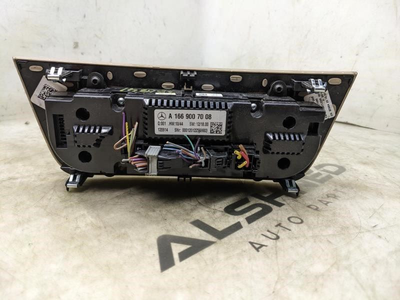 Mercedes-Benz GLE 400 Dash AC Heater Climate Control 166-900-70-08 OEM