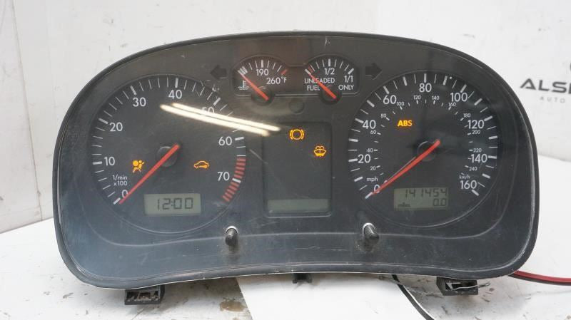 2001 Volkswagen Jetta Speedometer Gauge Instrument Cluster 141k 1J0920905K OEM - Alshned Auto Parts