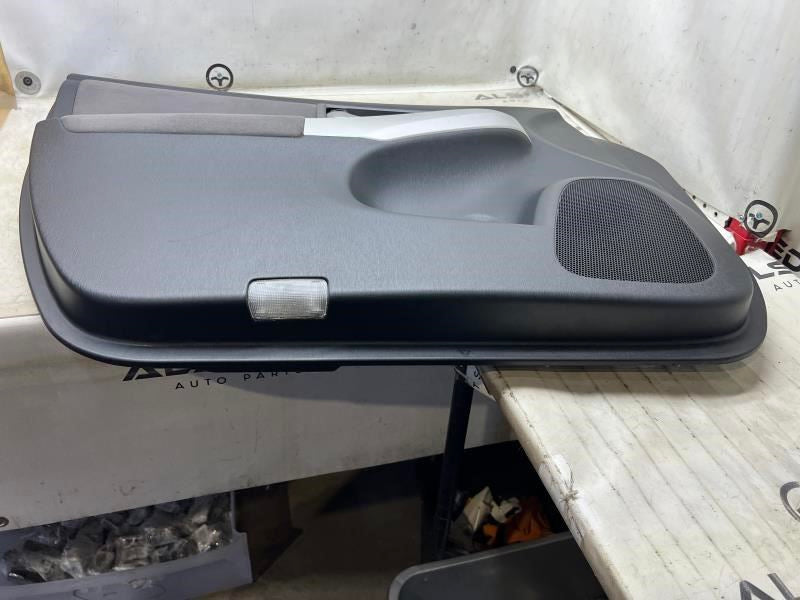 2012-2015 Toyota Prius Front Left Door Trim Panel Cloth Gray 67620-47210-C1 OEM