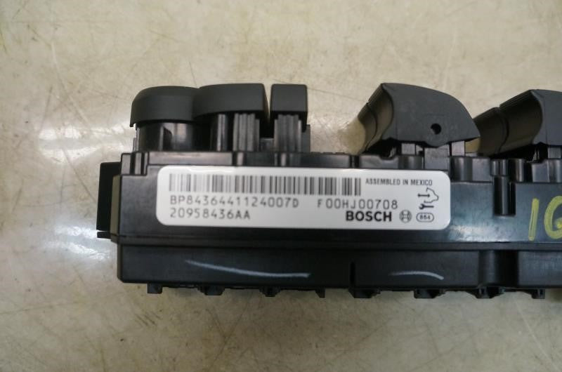 2011 BUICK ENCLAVE Front Left Master Window Switch 20958436AA OEM - Alshned Auto Parts