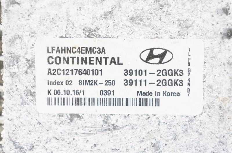 2015-2017 Hyundai Sonata Engine Computer Control Module ECU ECM 39101-2GGK3 OEM - Alshned Auto Parts