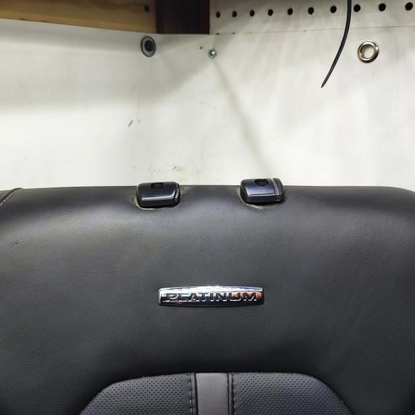 2015 Ford F150 Platinum Rear Right Seat Leather Ebony FL3Z-1666600-FD OEM - Alshned Auto Parts