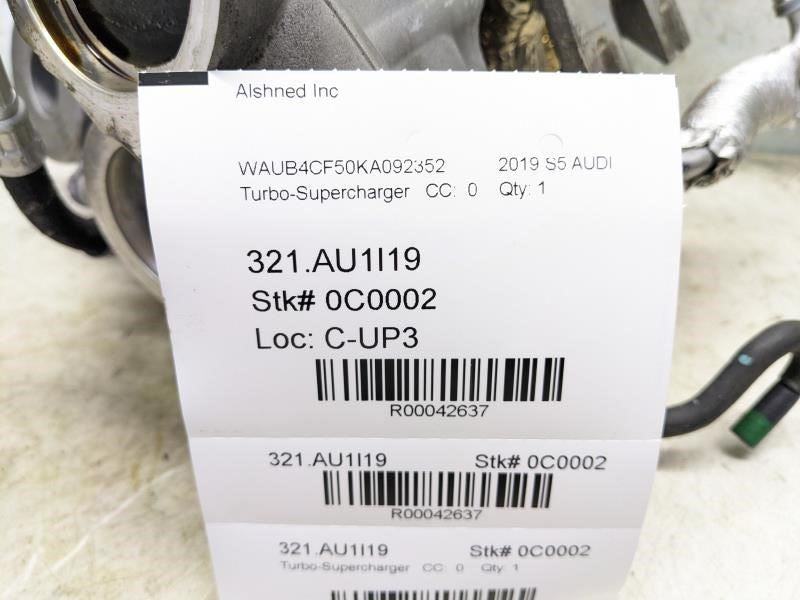 2018-2023 Audi S5 Engine Turbocharger Turbo 06M145689M OEM - Alshned Auto Parts