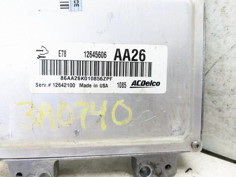 2011 Chevrolet Cruze Engine Control Module ECU ECM 12645606 OEM - Alshned Auto Parts