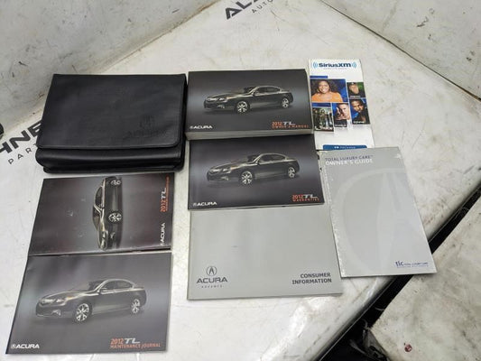 2012 Acura TL Owners Manual Set with Case 31TK4630 00X31-TK4-6300 OEM - Alshned Auto Parts