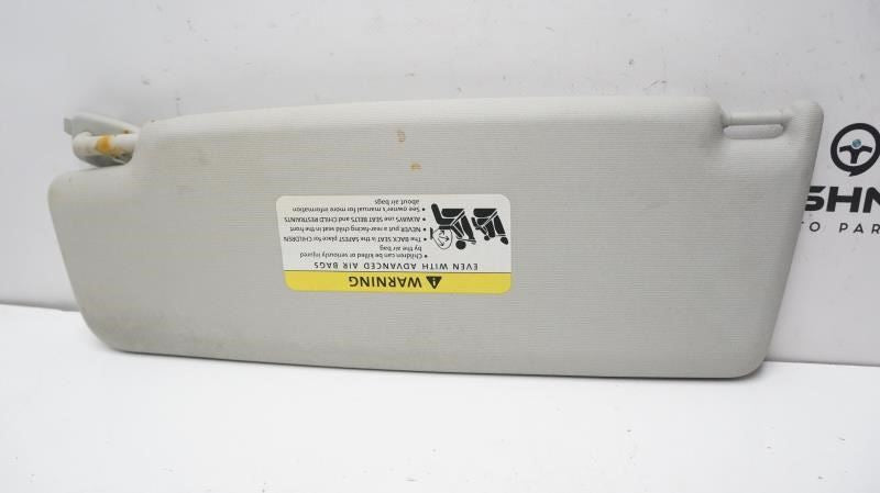 09-18 Volkswagen Tiguan Passenger RH Sun Visor Gray 5N0-857-552-K-2F4 OEM *ReaD* - Alshned Auto Parts