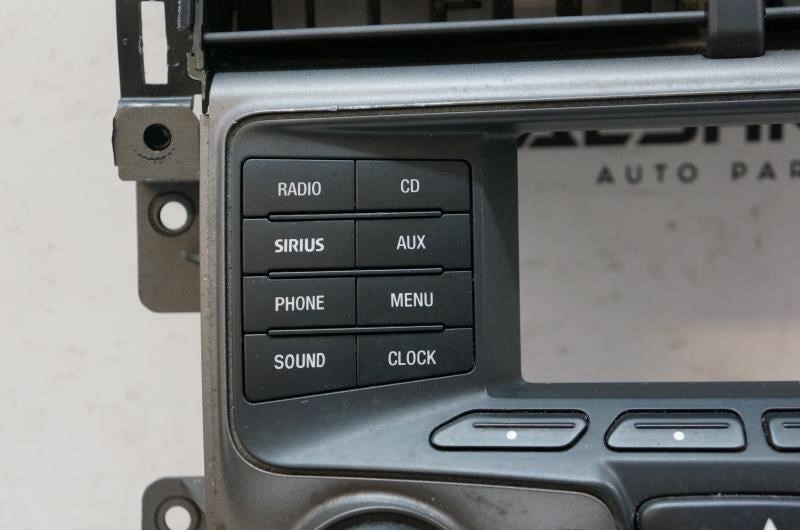 2012-13 Ford Edge  AM FM CD MP3 Radio Control faceplate CT4T-18A802-EB OEM - Alshned Auto Parts