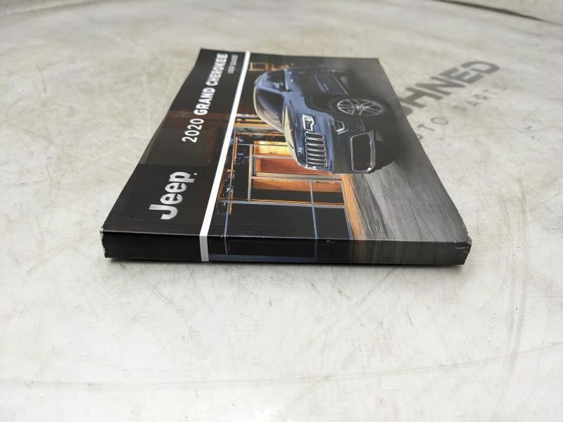 2020 Jeep Grand Cherokee User Guide 20_UG_EN_USC First Edition - Alshned Auto Parts