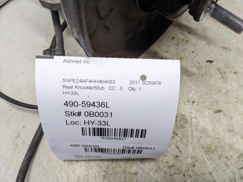 2015-2019 Hyundai Sonata Rear Left Spindle Knuckle Wheel Hub 52710-C2100 OEM - Alshned Auto Parts