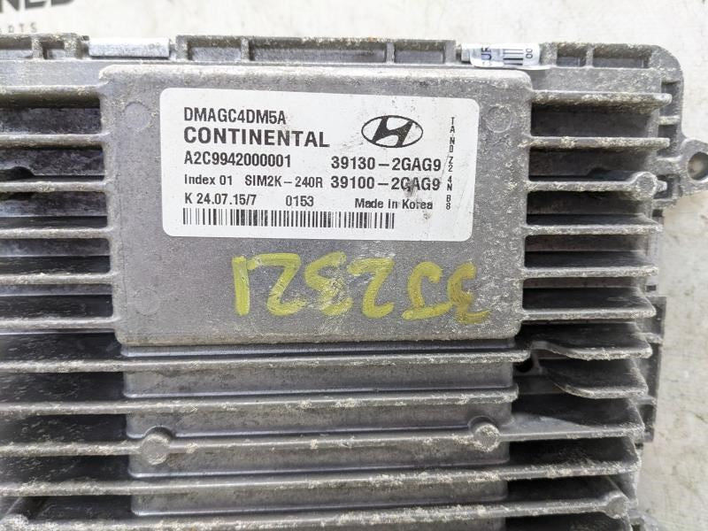 13-16 Hyundai Santa Fe Sport Engine Control Module ECU ECM 39130-2GAG9 OEM *ReaD - Alshned Auto Parts