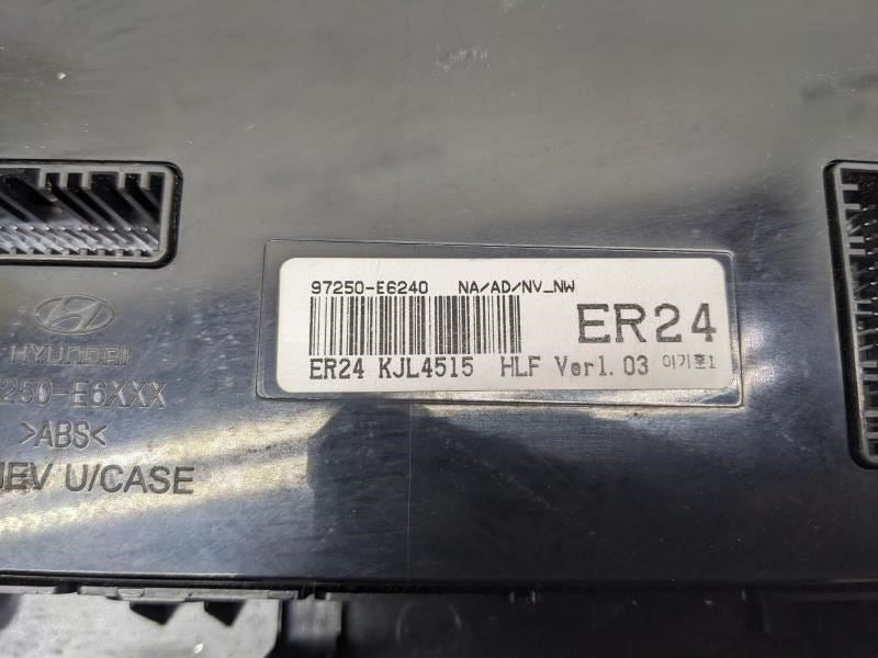 16-17 Hyundai Sonata AC Heater Temp. Climate Control 97250E6240GU OEM *ReaD* - Alshned Auto Parts