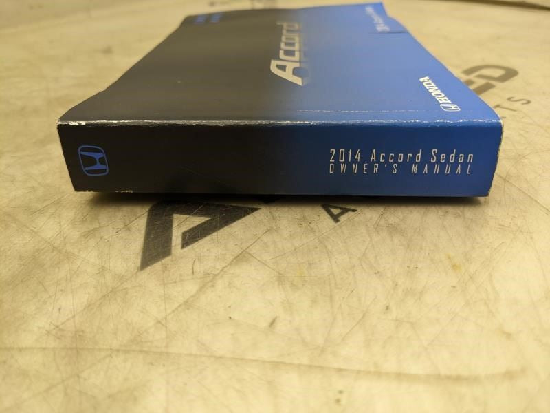 2014 Honda Accord Sedan Owners Manual only 31T2A610 00X31-T2A-6100 OEM *ReaD* - Alshned Auto Parts