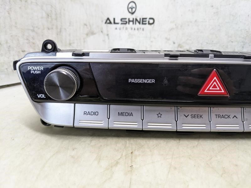 18-19 Hyundai Sonata Radio Hazard Clock Navigation Control Panel 94510-C1AG0 OEM - Alshned Auto Parts