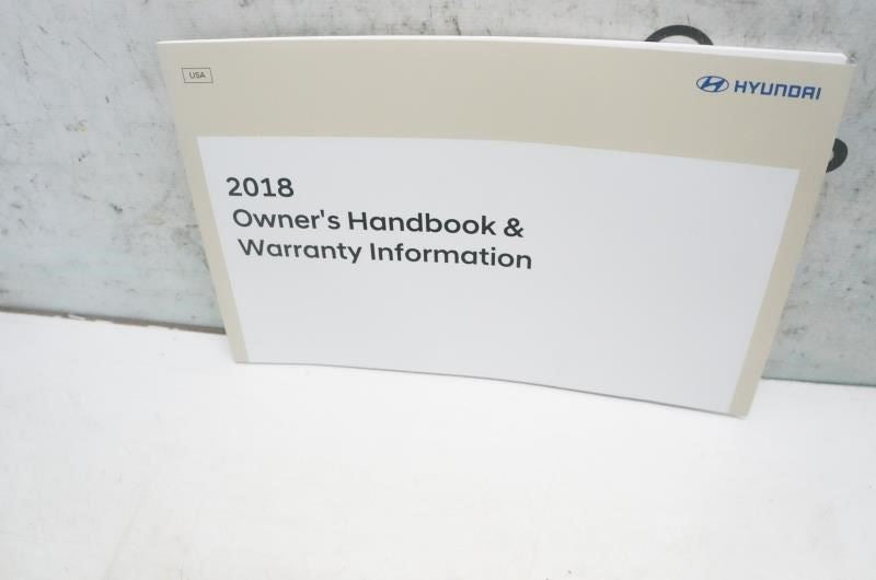 2018 Hyundai Kona Quick Reference Guide set R38145 OEM - Alshned Auto Parts