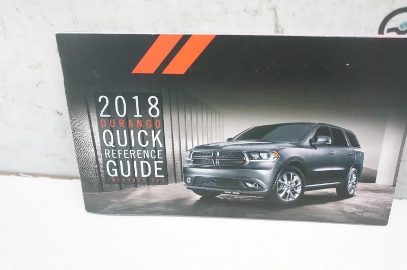 2018 Dodge Durango User Guide set with Case 18WD-926-AA OEM - Alshned Auto Parts