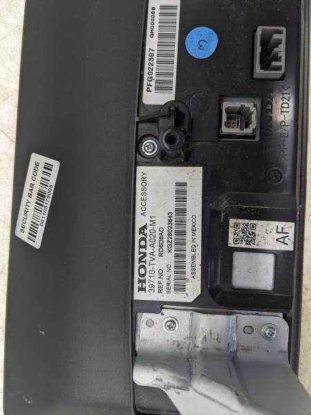 18-20 Honda Accord Media Info Display Screen 7"  39710TVAA02 OEM - Alshned Auto Parts