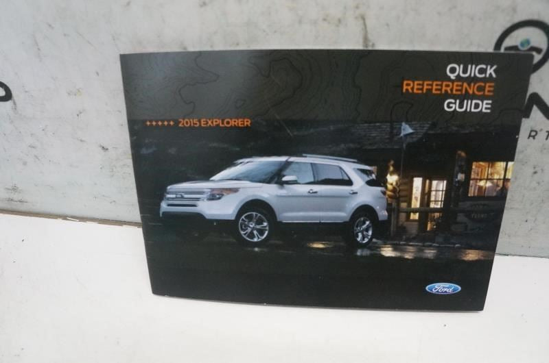 2015 Ford Explorer Owners Manual set with Case FL2J-19A321-AA OEM - Alshned Auto Parts