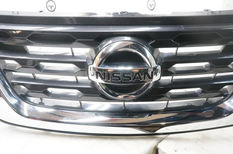 2019 Nissan Pathfinder Front Upper Grille 623109PM1B OEM - Alshned Auto Parts