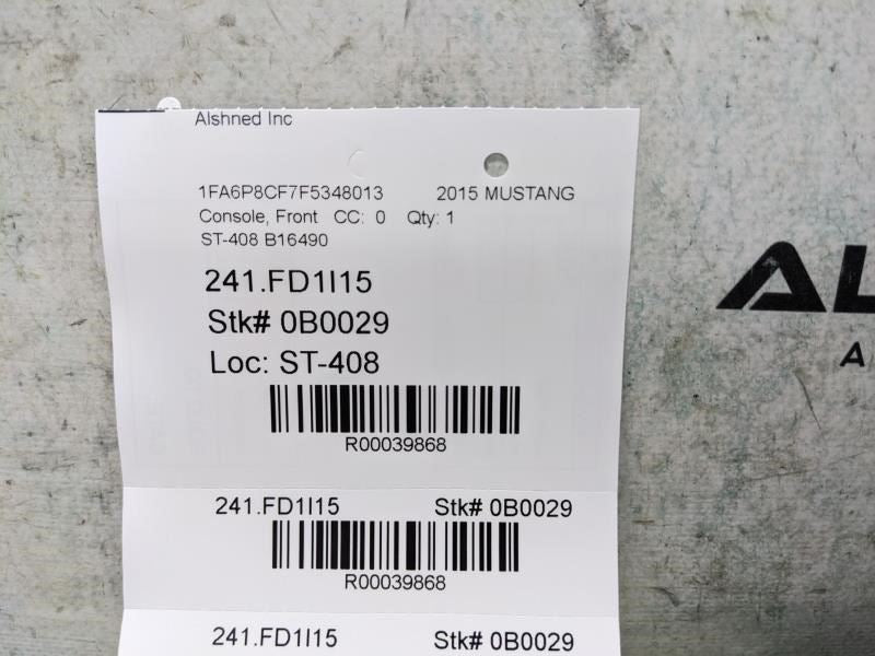 2015-2023 Ford Mustang Center Console Carrier Frame Bracket FR3B-63044B90-A OEM - Alshned Auto Parts