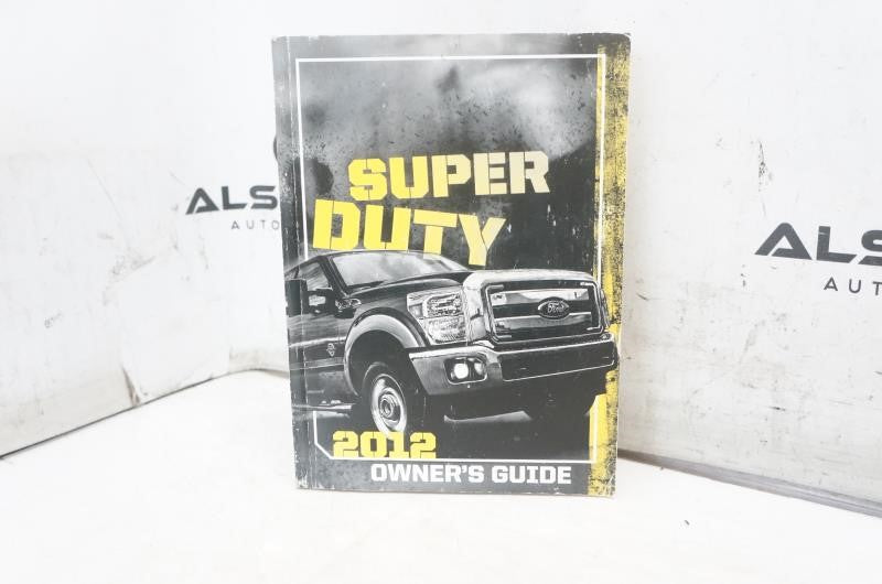 2012 Ford F250 Super Duty Owner's Guide CC3J19A321AA OEM - Alshned Auto Parts