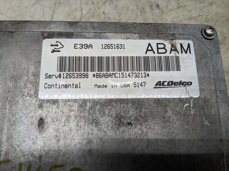 2013-2016 GMC Acadia Computer Control Module ECU ECM 12653998 OEM - Alshned Auto Parts