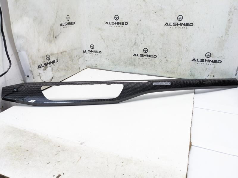 18-23 Audi S5 Dash Center Console Doors Carbon Trims Set of 7 8W1-853-190-Q-7V7 - Alshned Auto Parts