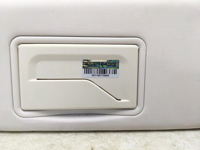 2017-2018 Chevrolet Cruze Left Driver Side Sun Visor w/o Light 84126657 OEM - Alshned Auto Parts