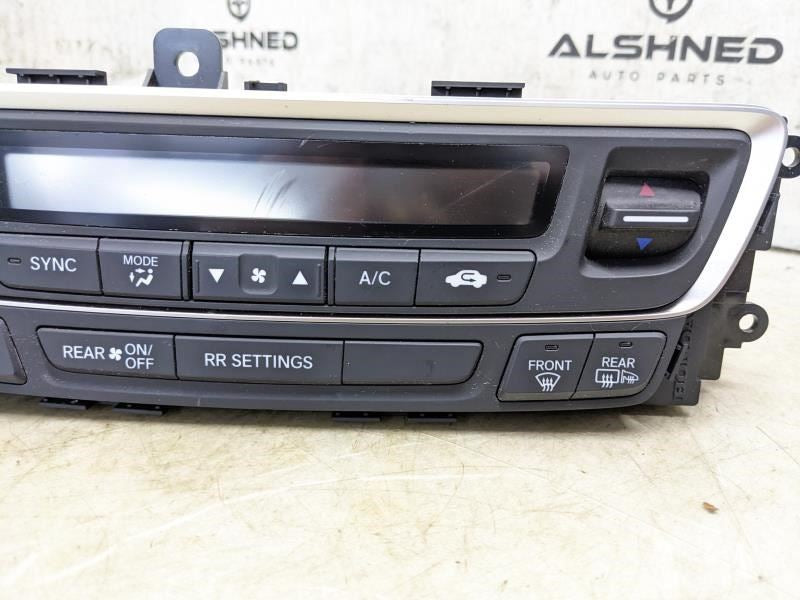 2017-19 Honda Ridgeline AC Heater Temperature Climate Control 79600T6ZA511M1 OEM - Alshned Auto Parts