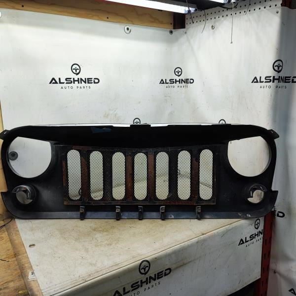 2009-2017 Jeep Wrangler Front Radiator Grille R42521 AfterMarket *ReaD* - Alshned Auto Parts